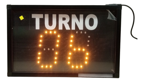 Turnero Electrónico De Led De Dos Dígitos