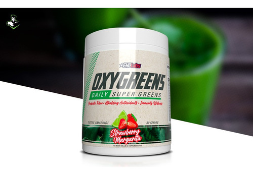 Ehp Labs Oxygreens Daily Greens Forest Berries 30servs Sabor Strawberry Margarita