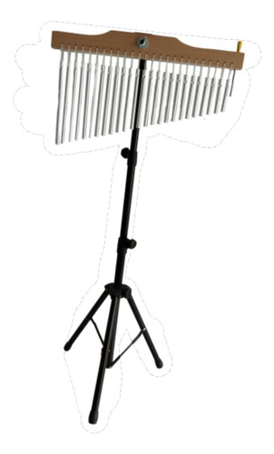 Campanas De Viento De 25 Barras, Instrumento De Estilo A