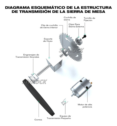 Multifuncional Mini Sierra Banco Y Lijadora De Carpintería