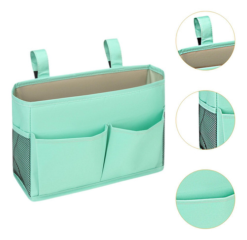 Cama Colgante Bolsa De Almacenamiento Organizador Cama Azul