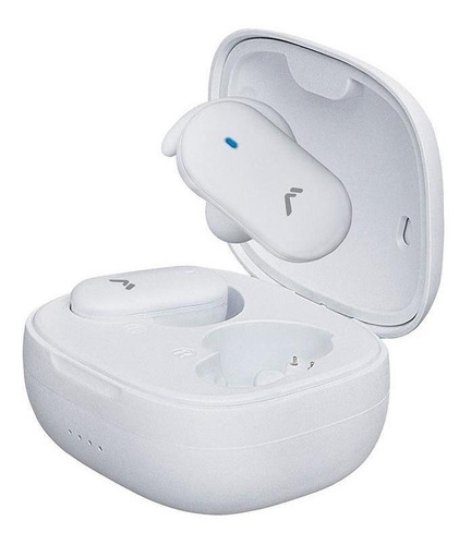 Audífonos Bluetooth True Wireless Manos Libres Mh-9107 Color Blanco