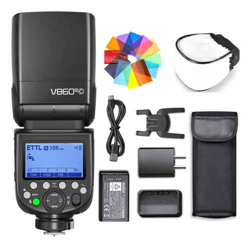 Godox V860iii-c Flash Para Canon Camera Flash Speedlite Li-i