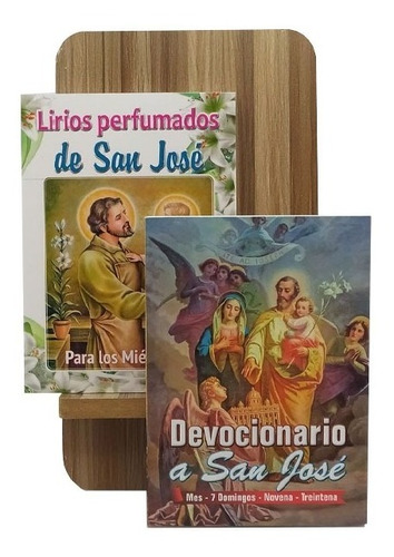 Imagen 1 de 2 de Kit Lirios Perfumados De San José + Devocionario