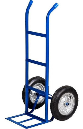 Carrinho Armazem Para Cargas 180kg Metalosa Cor Azul