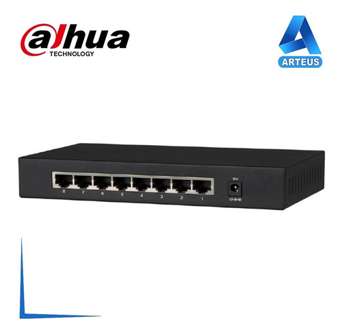 Dahua Pfs3008-8gt-l, Switch Gigabit 8 Puertos Plastico