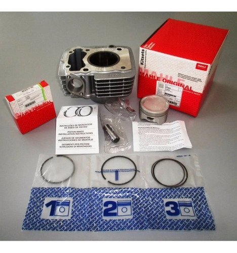 Kit Cilindro Y Piston Original Mahle Honda Cg 150 Titan 