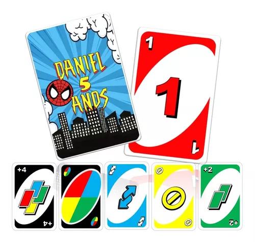 Jogo de cartas UNO personalizado