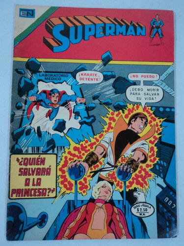 Dc Comic Superman #1049 Serie Águila Ed Novaro Febrero 1976