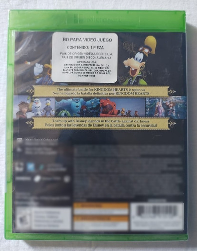 Kingdom Hearts Iii Standard Edition Físico Xbox One (Usado)