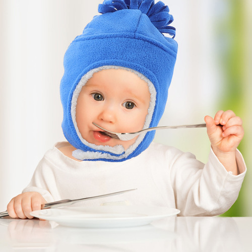 1 Juego De Gorro De Invierno Y Guantes Para Bebés, Gorro Con