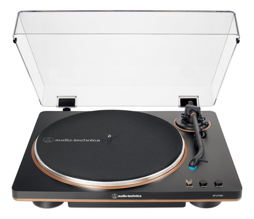 Tocadiscos Audio-technica At-lp70x-bz Automático Negro/bronc