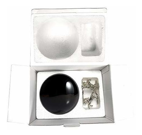 Bola De Cristal Amlong Crystal De 15cm - Negro