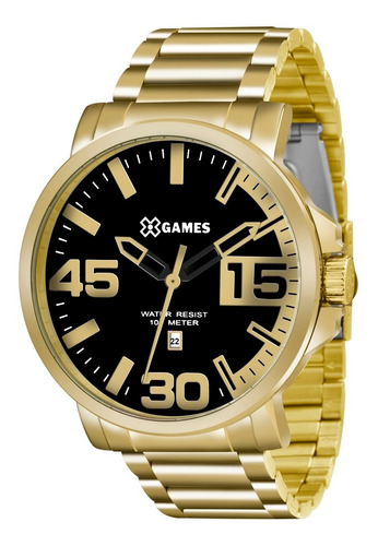 Relógio Masculino X-games Analógico Xmgs1018 P2kx Dourado