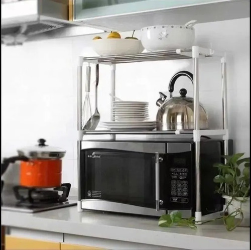 Estante De Cocina Horno Microondas Hogar Organización Xl Pro