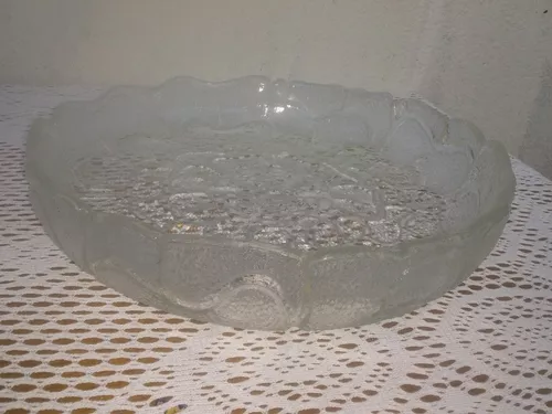 Frutero 3 platos cristal 34x25x25 cm