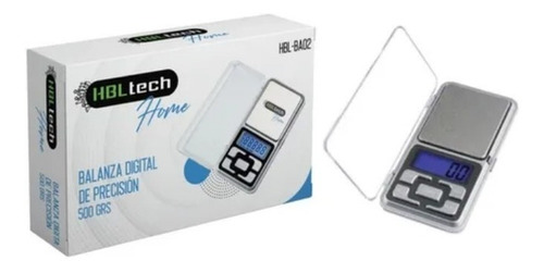Imagen 1 de 5 de Balanza Digital De Precision 500g / 0.1g Lcd C/ Luz Portable