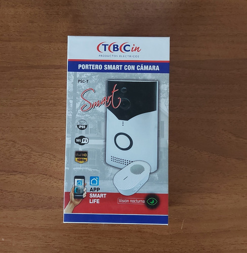 Imagen 2 de 5 de Portero Visor Inalámbrico Wifi Full Hd 1080p Receptor Smart