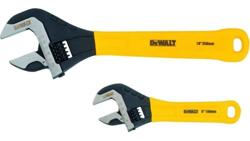 Llaves Dewalt Ajustables (paquete De 2)