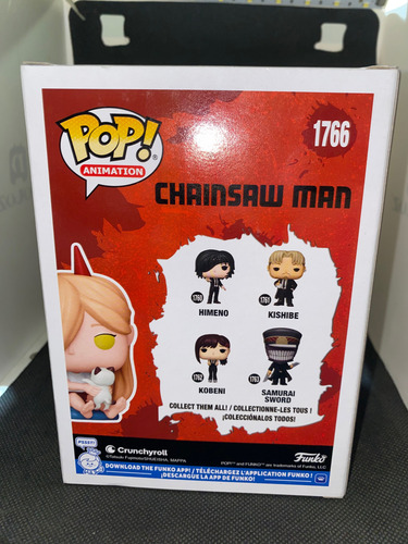 Funko Pop Power With Meowy Chainsaw Man Pochita Chalice Pr
