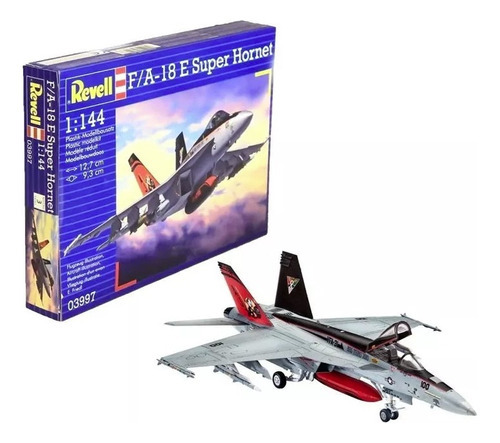 Kit de avión a reacción Revell FA-18e Super Hornet 1/144, 03997