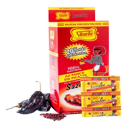 Sazonador Sibarita Caja 84un 9.5g