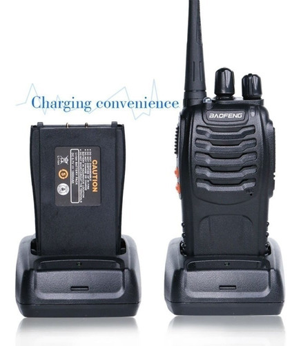 Imagen 5 de 10 de Set De 6 Radios Baofeng Bf-888s Walkie Talkie Env Express