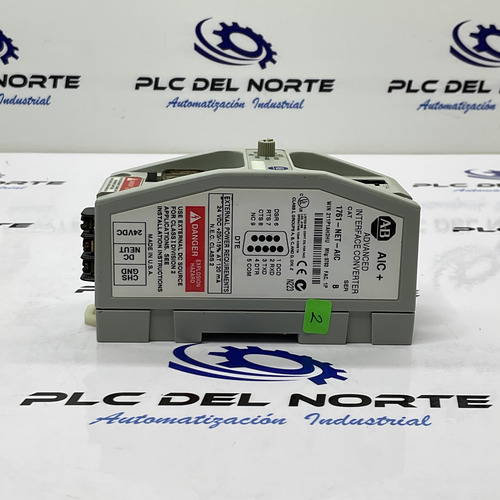 Allen Bradley 1761-net-aic Convertidor De Interfaz 2 (Usado)
