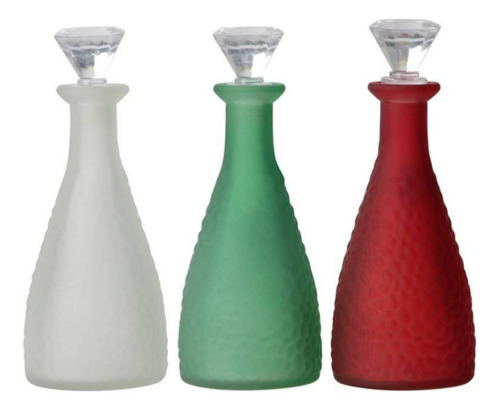 Botellas Decorativas Vidrio Vinagrera Aceitera Cristal 