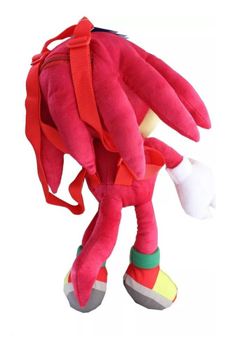 Sonic Knuckles Peluche Back Pack