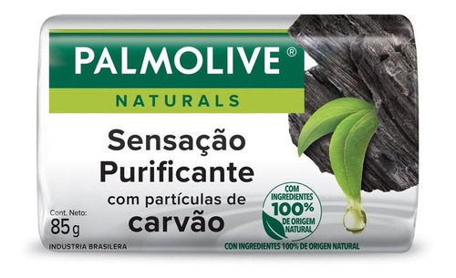 Sabonete Em Barra Palmolive Naturals Sensação Purificante 85