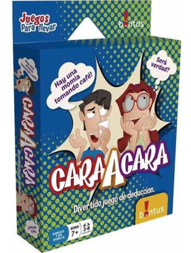 Juego Cartas Bontus Cara A Cara Familia Amigos Cadaques