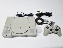 Comprar 223- Console Playstation 1 Ps1 Pronto Para Jogar Cinza