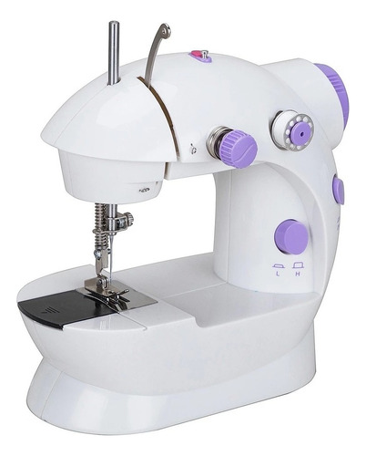 Maquina De Coser Portatil Mini Sewing Machine Color Blanco