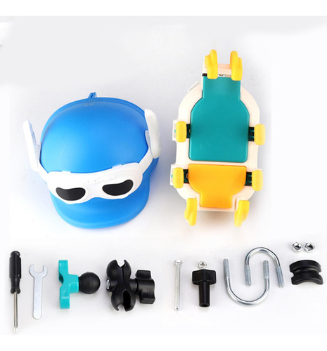 Soporte Para Teléfono Para Motocicleta, Soporte Para Azul