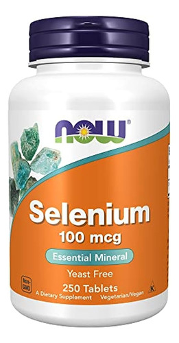 Now Supplements, Selenium (l-selenomethionine) 100 Mcg, Esse