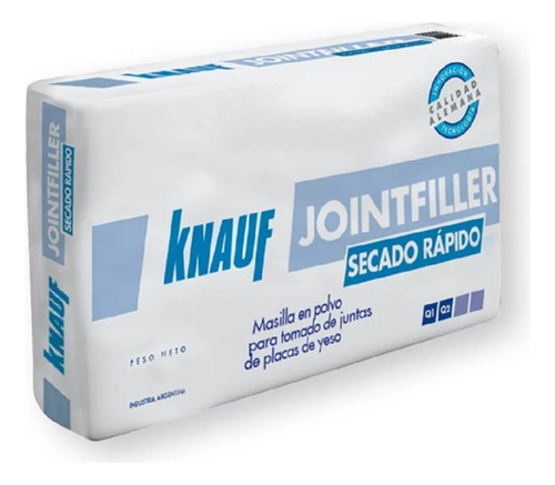 Masilla Secado Rapido X 10 Kg Placa Yeso Knauf Jointfiller