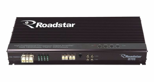 Modulo Amplificador Roadstar 1600 Rs-1600d 1 Canal 3500w