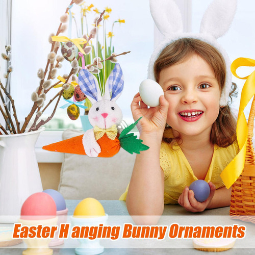 Ornamentos De Conejo De Pascua Adornos Colgantes De Conejito