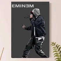 Comprar Placa Quadro Decorativo - Eminem - Decoração Rap Hip Hop