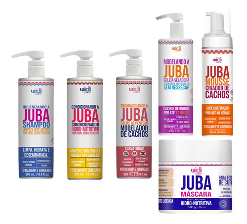 Kit Widi Care Juba Cond+sh+cr Pent Enc+geleia+masc+mousse