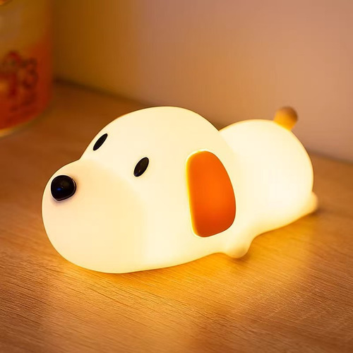 Luz Nocturna For Cachorros, Lámpara De Silicona. 1