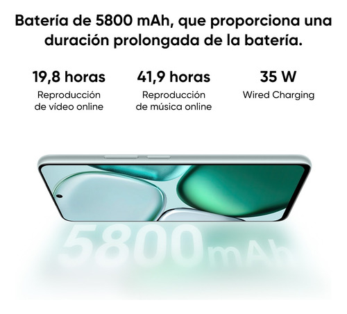 Smartphone Honor X9c Smart 5g Dual Sim Teléfono 256gb 12gb Ram 5800mah 6.8'' 120hz Celular Azul