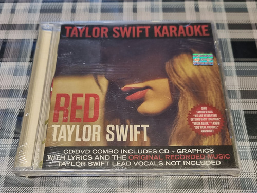 Taylor Swift  - Red - Karaoke Cd/dvd - Nuevo Sellado 