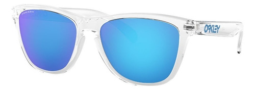 Lente Solar Oakley Frogskins Con Montura Material O Matter Color de la lente Azul Color del armazón Transparente Diseño Espejeada