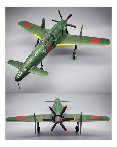Godzilla Minus One Shinden Avion Kyushu Hasegawa 1/48 Kit