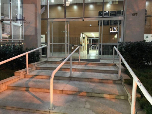 Imagem 12 de 14 de Sala Comercial À Venda Brooklin, Edifício Next Office, 1 Sala Aberta, 2 Banheiros, 2 Vagas De Garagem, 40 M², São Paulo. - Sa0530