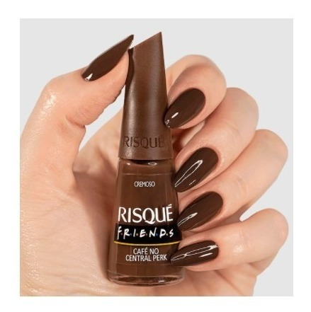 Imagem 5 de 7 de Kit C/6 Esmaltes Risque Coleção Friends Hipoalergênico 8ml