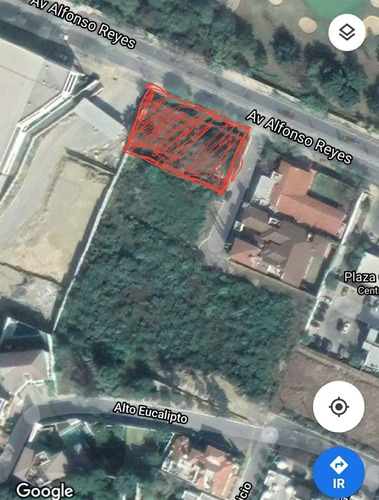 Imagen 1 de 5 de Terreno Venta Hacienda San Agustin Sobre Alfonso Reyes San Pedro Garza Garcia Nl | Terreno Residencial En Venta