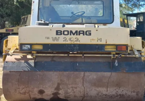 Rodillo Compactador Asfalto Bomag Bw Doble Liso Envios Pais